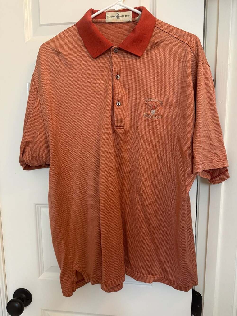 Fairway & Greene Champions Golf Club Embroidered Performance Polo Shirt